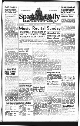 Music Recital Sunday Heading Press Publicity