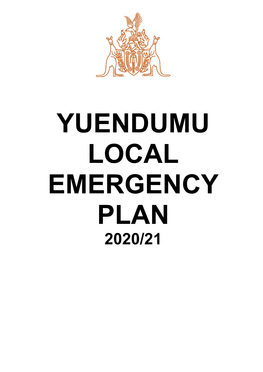 Yuendumu Local Emergency Plan 2020/21