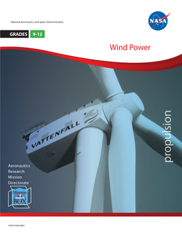 Wind Power Propulsion Aeronautics Research Mission Directorate