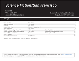 Science Fiction/San Francisco