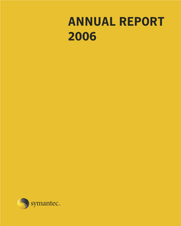 Annual Report 2006 Two Year Summary of Financial Results Reconciliation of Gaap to Non-Gaap Financials