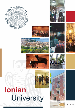 Ionian University Brochure in English