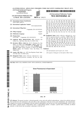 WO 2015/034962 Al 12 March 2015 (12.03.2015) P O P C T