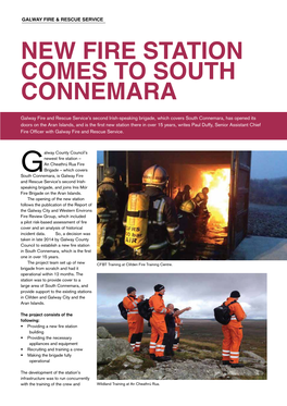 New Fire Station Comes to South Connemara