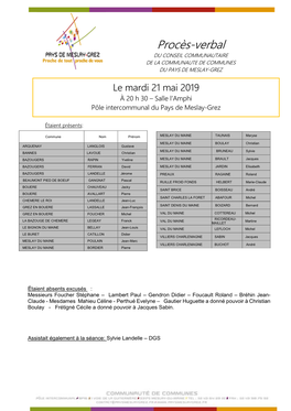 Procès Verbal Conseil Du 21 Mai 2019.Pdf