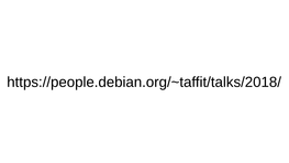 Debian Une Distribution, Un Projet, Des Contributeurs