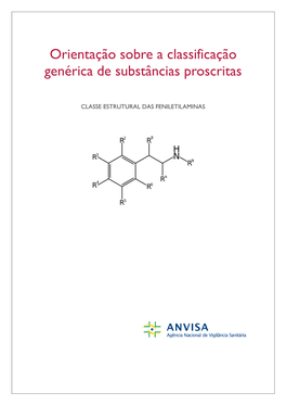 Orientação Sobre a Classificação Genérica De Substâncias Proscritas