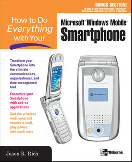 How to Everything with Your Microsoft Windows Mobile