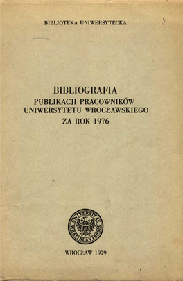 Biblioteka Cyfrowa Uniwersytetu Wrocławskiego