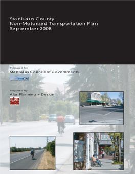 Stanislaus County Non-Motorized Transportation Plan September 2008