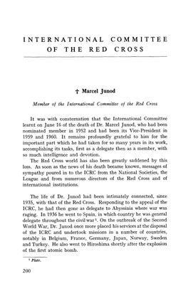 †Marcel Junod