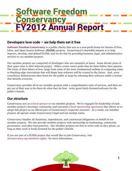 FY 2012 Annual Report