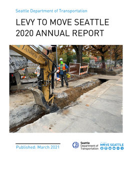 Levy to Move Seattle 2020 Annual Report