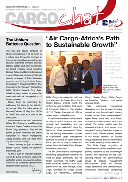 ''Air Cargo-Africa's Path to Sustainable Growth''