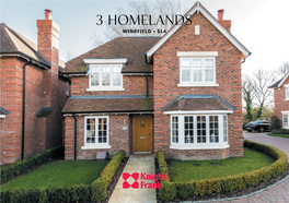 3 Homelands Winkfield • Sl4 3 Homelands Winkfield • Sl4