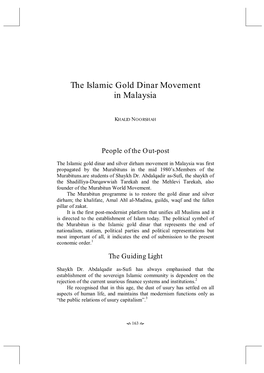 The Islamic Gold Dinar Movement in Malaysia