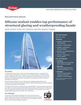 Ping an Finance Centre North Tower, Shenzhen, China: Case Study