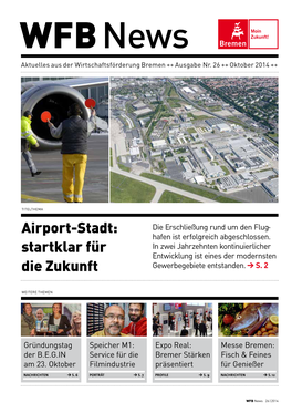 Airport-Stadt: Startklar Für Die Zukunft