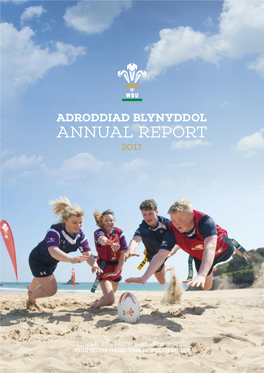 The Welsh Rugby Union Limited Annual Report 2017