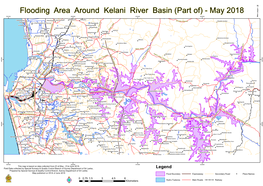 Flooding Area Around Kelani River Basin (Part