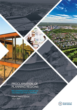 Proclamation-Of-Planning-Regions-Recommendations-Report-By-The-Minister-For-Planning-1.Pdf