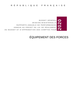 Équipement Des Forces