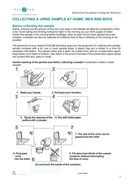 Collection of Night Urine for Albumin Test