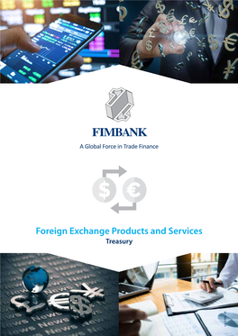 Foreign Exchange Products and Services Treasury V.1.0 Nov 18 Nov V.1.0 Summary