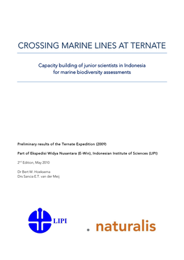 Crossing Marine Lines at Ternate