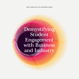 Demystifying Student Engagement with Business and Industry Contents