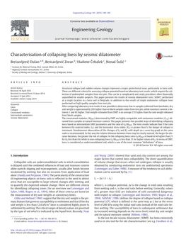 Characterization of Collapsing Loess by Seismic Dilatometer