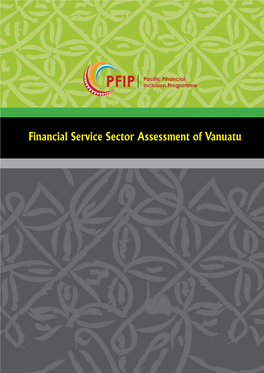 Financial Services Sector Assessment on Vanuatu