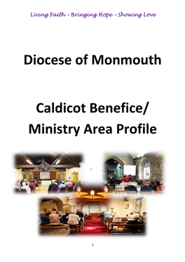 Diocese of Monmouth Caldicot Benefice/ Ministry Area Profile