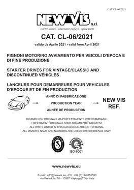 CAT. CL-06/2021 CAT.Valido Dan