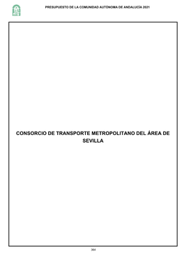 Consorcio De Transporte Metropolitano Del Área De Sevilla