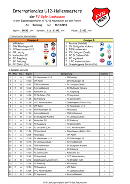 U12 Spielplan (PDF)