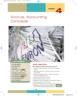 Accrual Accounting Concepts