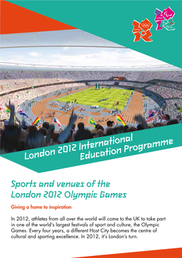 Olympic Venues on the London for World-Class Sporting Achievement After the 2012 Website