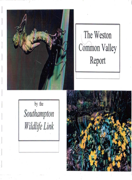 1994 Southampton Wildlife Link the Weston Common Valley Report