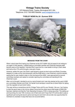 VTS Newsletter No 24 Final