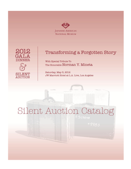 2012Annualdinner-Silentauction