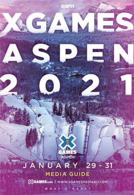 X Games Aspen 2021 Media Guide