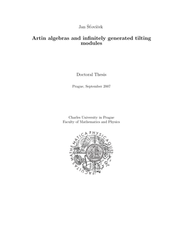 Artin Algebras and Infinitely Generated Tilting Modules