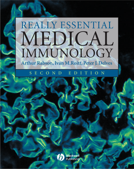 REALLY ESSENTIAL MEDICAL IMMUNOLOGY Arthur Rabson, Ivan M.Roitt, Peter J