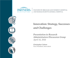 Innovation: Strategy, Successes and Challenges