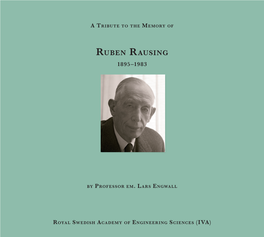 Ruben Rausing 1895–1983