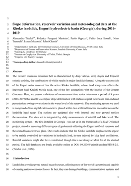 Tibaldi Et Al Meteo Data Enguri 4 June 2021 Track Changes