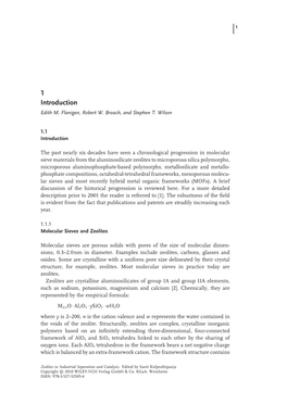 History Zeolites