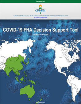 COVID-19 FHA Decision Support Tool UPDATED 8 MAY 2020