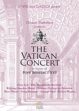 The Vatican Concert in Honor of Pope Benedict XVI